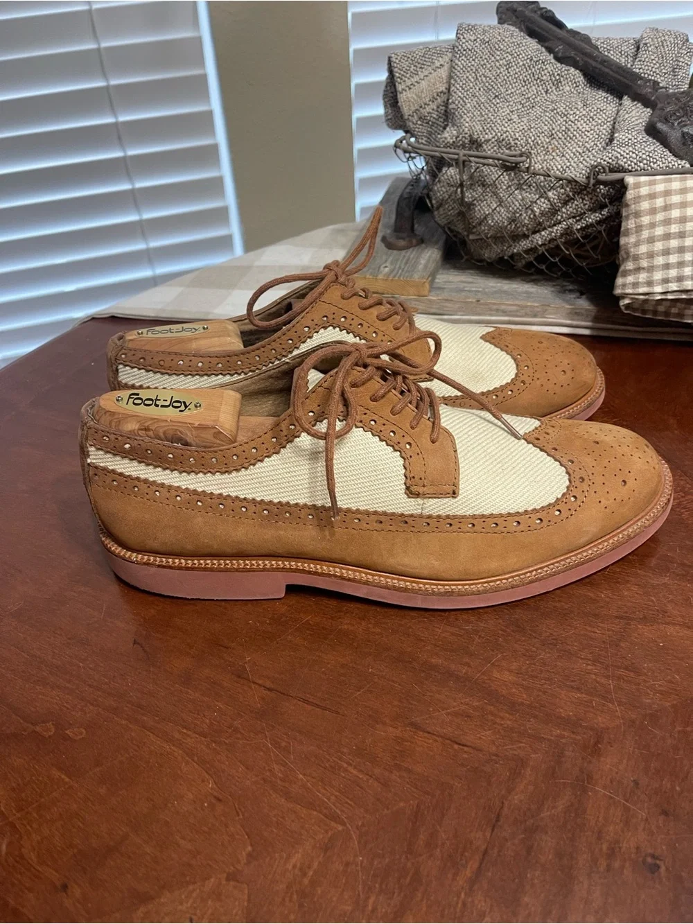 POLO BY RALPH LAUREN TORRINGTON WING TIP OXFORDS